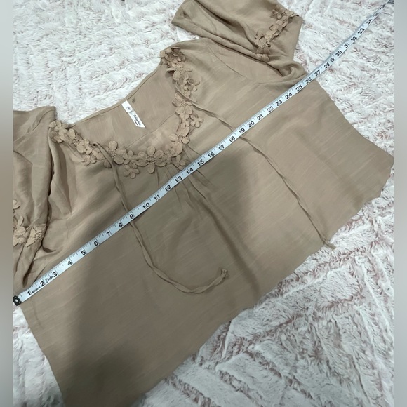 NY Collection Women's Beige Top size XL - Picture 4 of 7